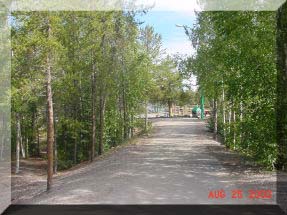 approaching the first playground