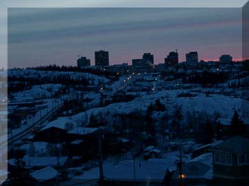 Yellowknife twilight